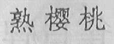 熟樱桃