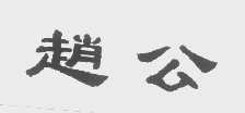 赵公