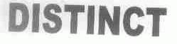DISTINCT