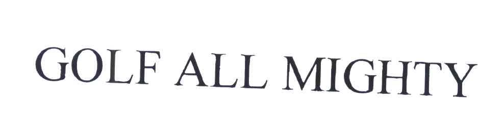 GOLFALLMIGHTY