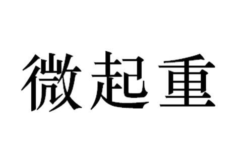 微起重