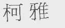 柯雅