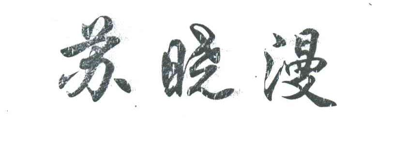 苏晓漫