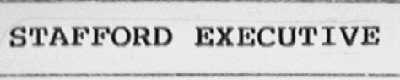 STAFFORD EXECUTIVE