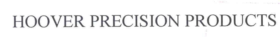 HOOVER PRECISION PRODUCTS