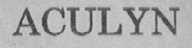 ACULYN