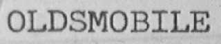 OLDSMOBILE