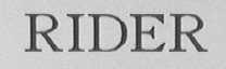 RIDER