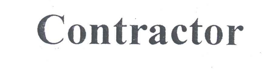 CONTRACTOR