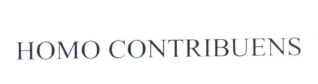 HOMO CONTRIBUENS
