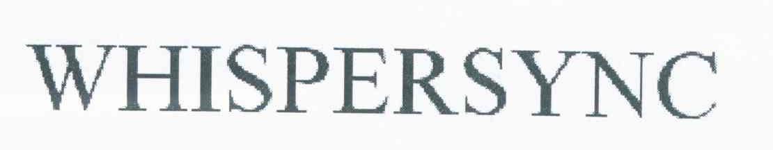 WHISPERSYNC