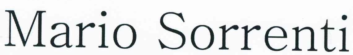 MARIO SORRENTI