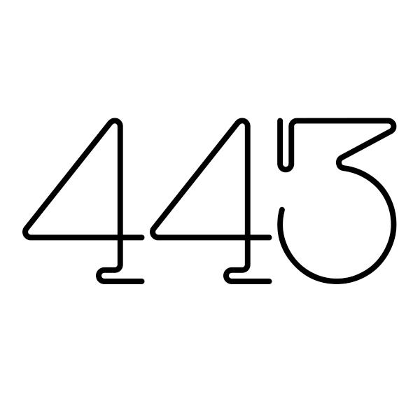 443