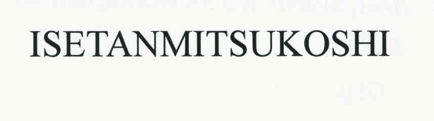 ISETANMITSUKOSHI