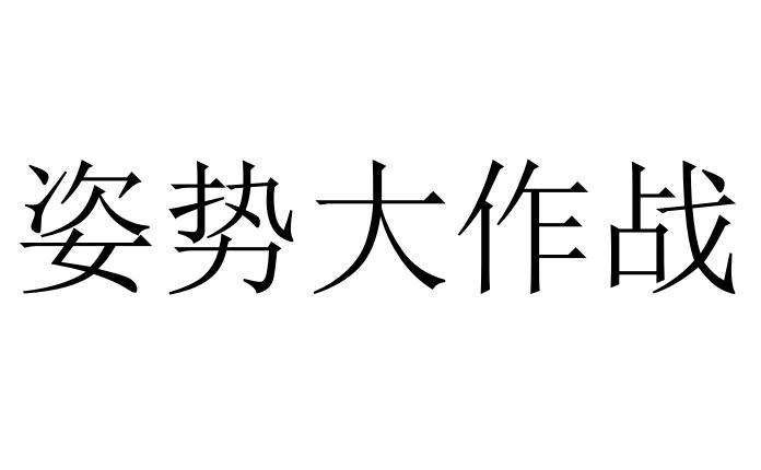 姿势大作战