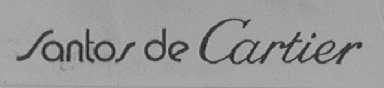 SANTOS DE CARTIER