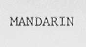 MANDARIN