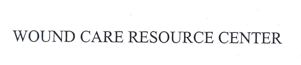 WOUND CARE RESOURCE CENTER