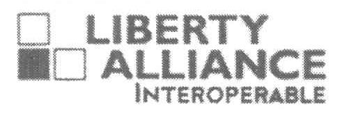LIBERTY ALLIANCE;INTEROPERABLE