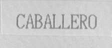 CABALLERO