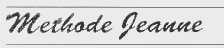 METHODE JEANNE