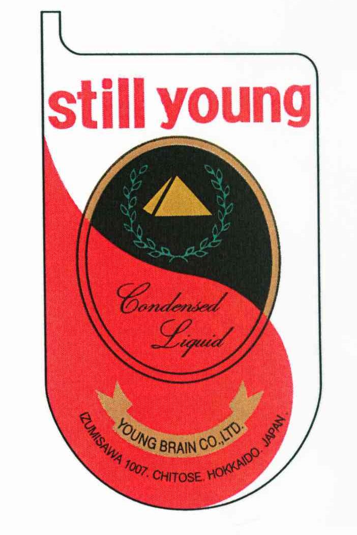 STILL YOUNG CONDENSED LIQUID YOUNG BRAIN CO LTD IZUMISAWA 1007.CHITOSE.HOKKAIDO.JAPAN.