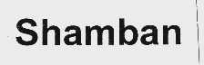 SHAMBAN