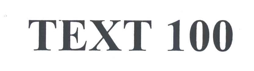 TEXT100