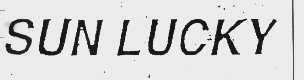 SUN LUCKY