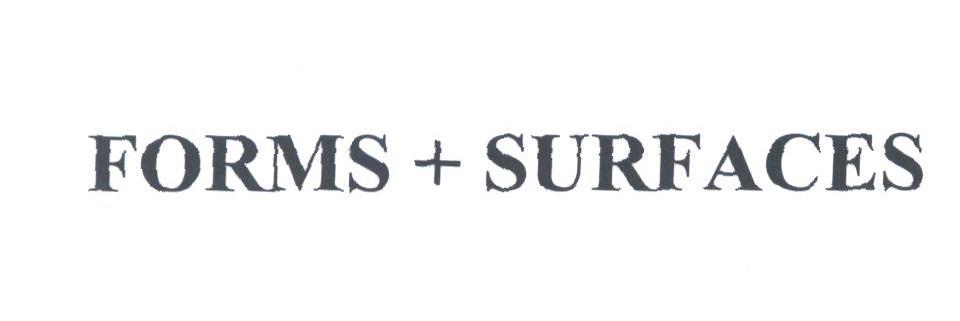 FORMS SUPFACES