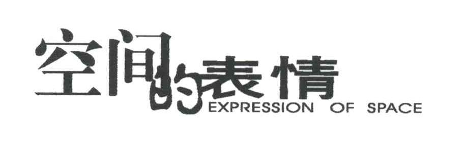 空间的表情;EXPRESSION OF SPACE