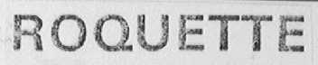 ROQUETTE
