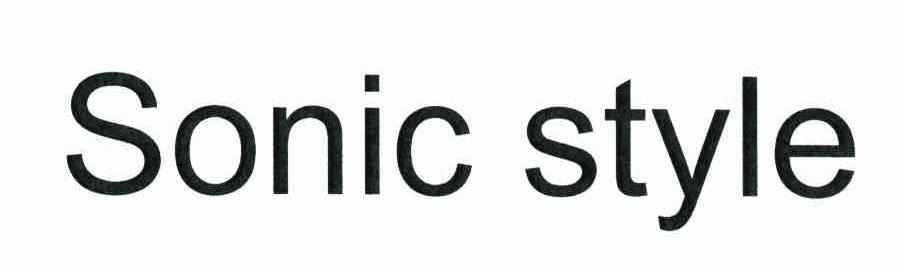 SONIC STYLE