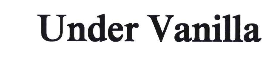 UNDER VANILLA