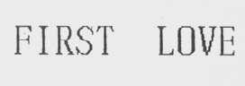 FIRST LOVE