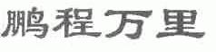 鹏程万里