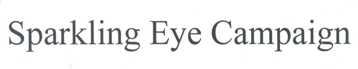 SPARKLING EYE CAMPAIGN