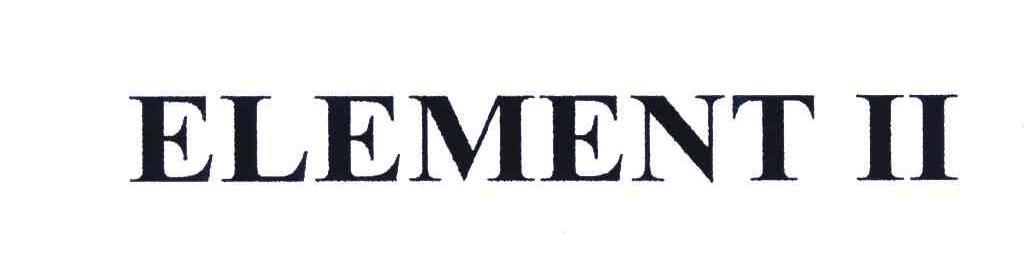 ELEMENT II