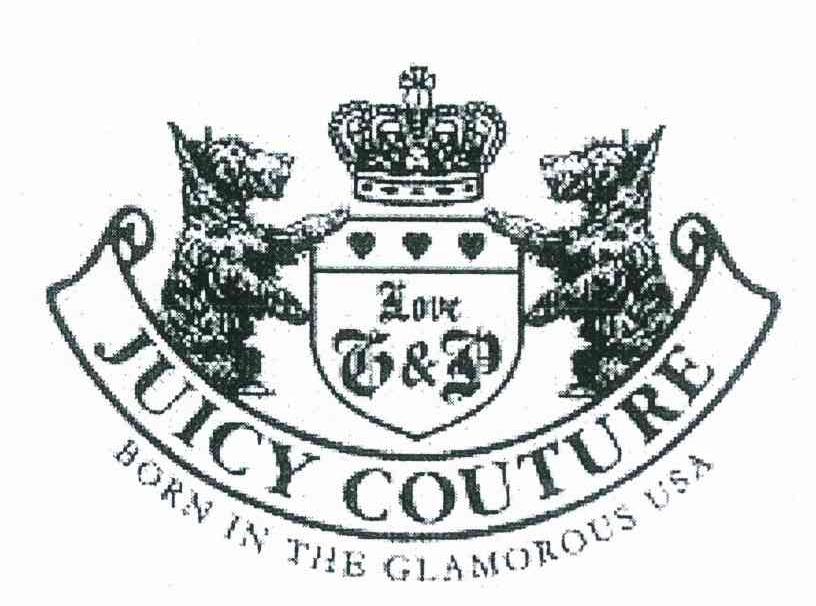 JUICY COUTURE LOVE BORN IN THE GLAMOROUS USA