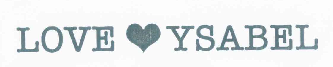 LOVE YSABEL