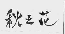 秋之花