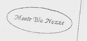 MONTE BLU NOZZE