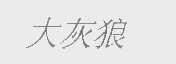 大灰狼