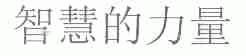 智慧的力量