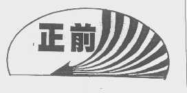 正前