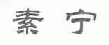 素宁