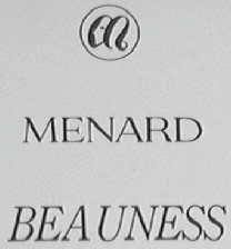 MENARD BEAUNESS
