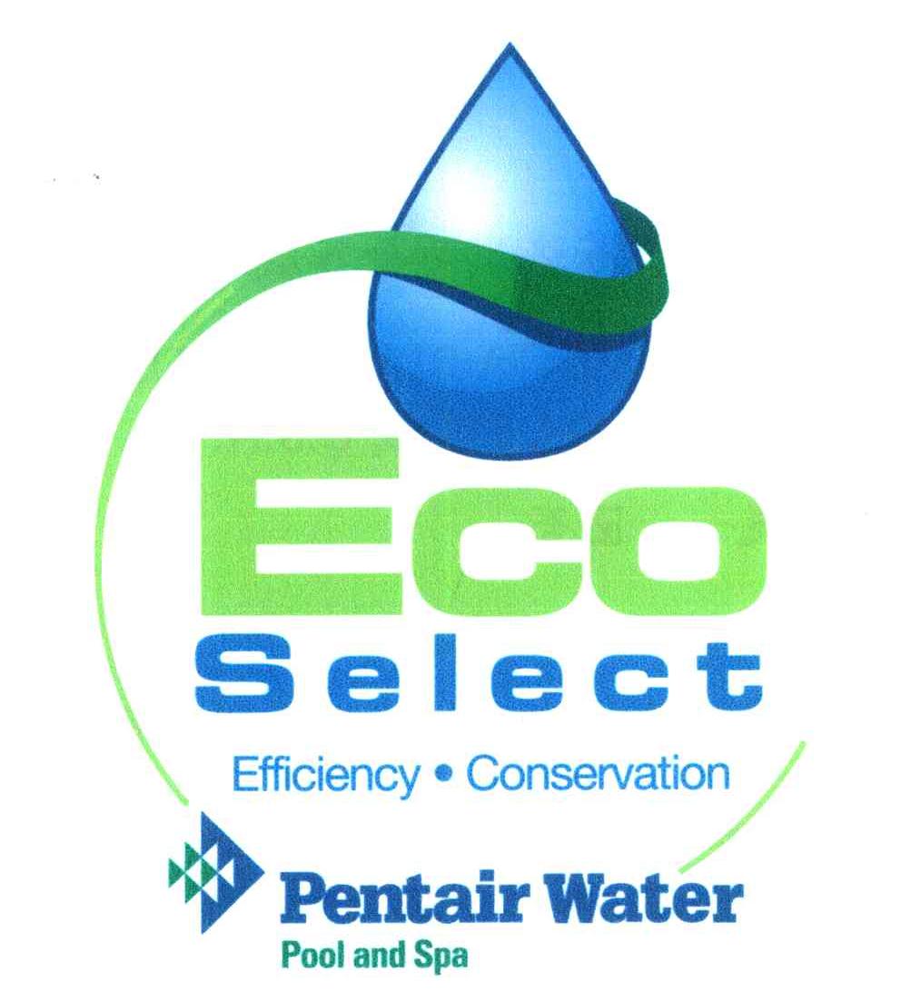 ECO SELECT EFFICIENCY&middot;CONSERVATION PENTAIR WATER POOL AND SPA