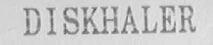 DISKHALER
