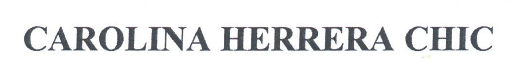 CAROLINA HERRERA CHIC